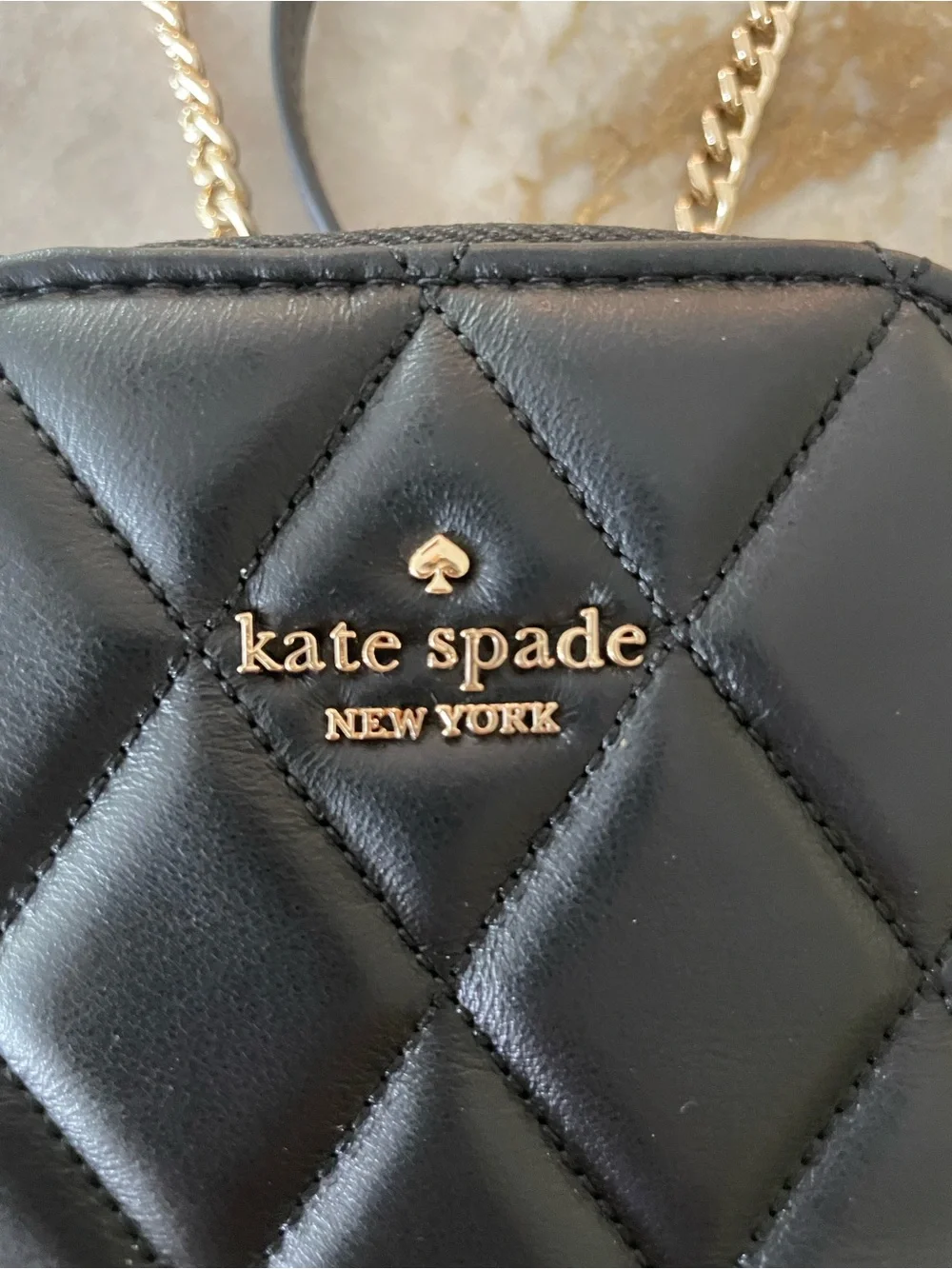 kate spade compact quilted